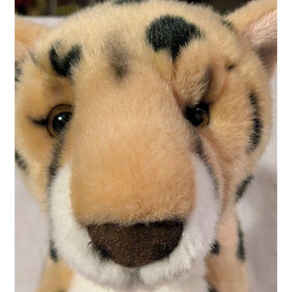 ZSL London Zoo Plush Cheetah Safari Large Cat Wildlife Stuffed Animal Toy 10" - Picture 4 of 15